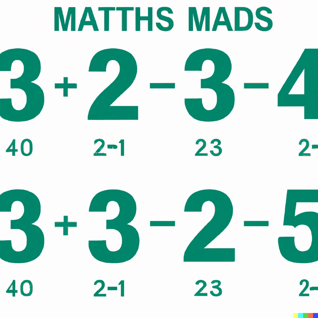 Prompt: Mathematics: two thirds multiplied with three quarters 