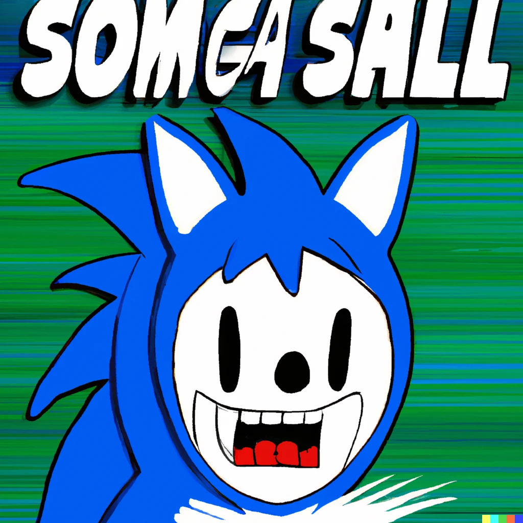 Prompt: A creepypasta of Sonic the Hedgehog