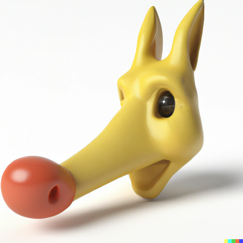 Prompt: Photorealistic 3D render of the Pokémon Nosepass