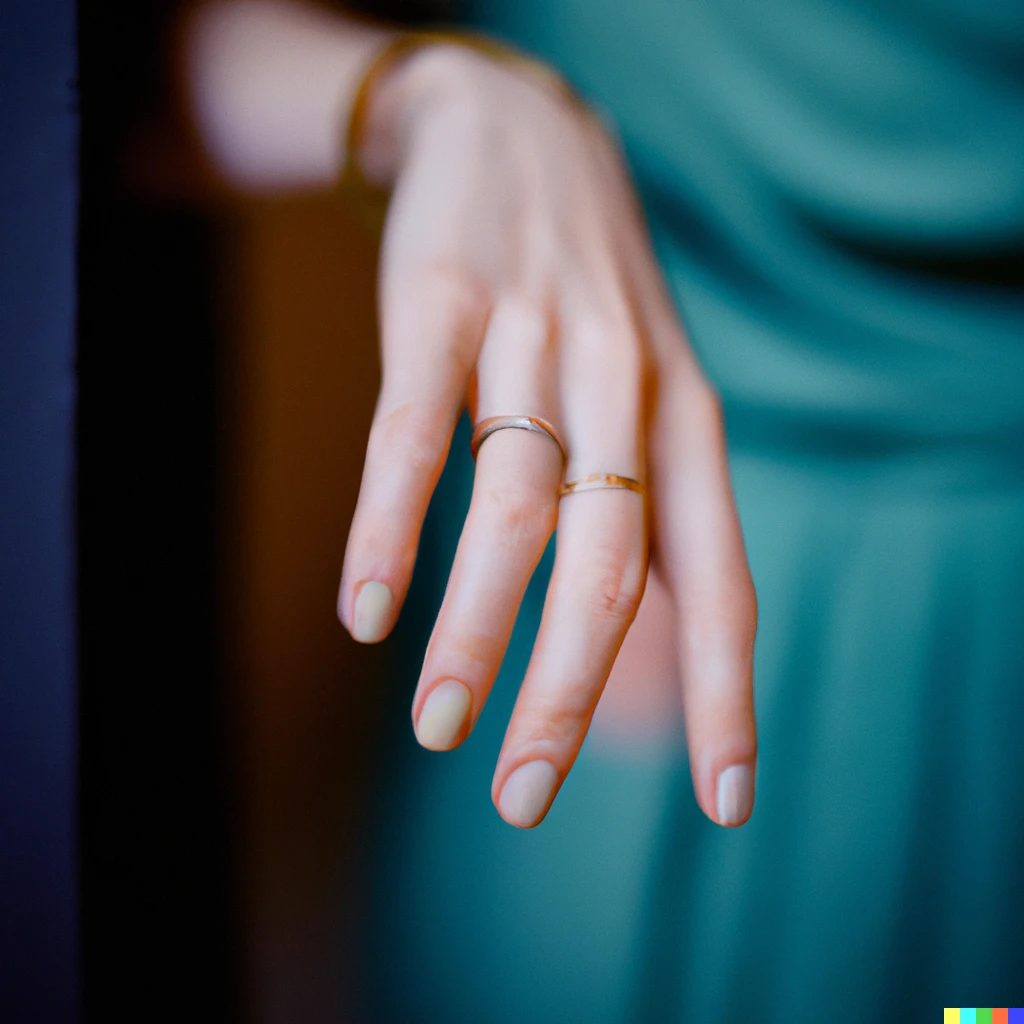 Prompt: A shot  of  expressive and youthful female hand,   stunning photo , 35mm F/1.2