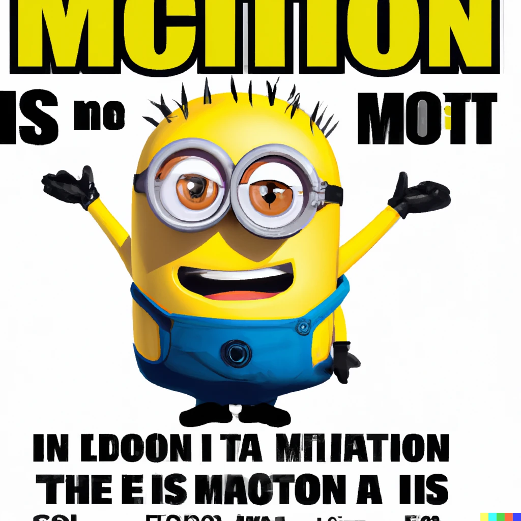 Prompt: minion meme