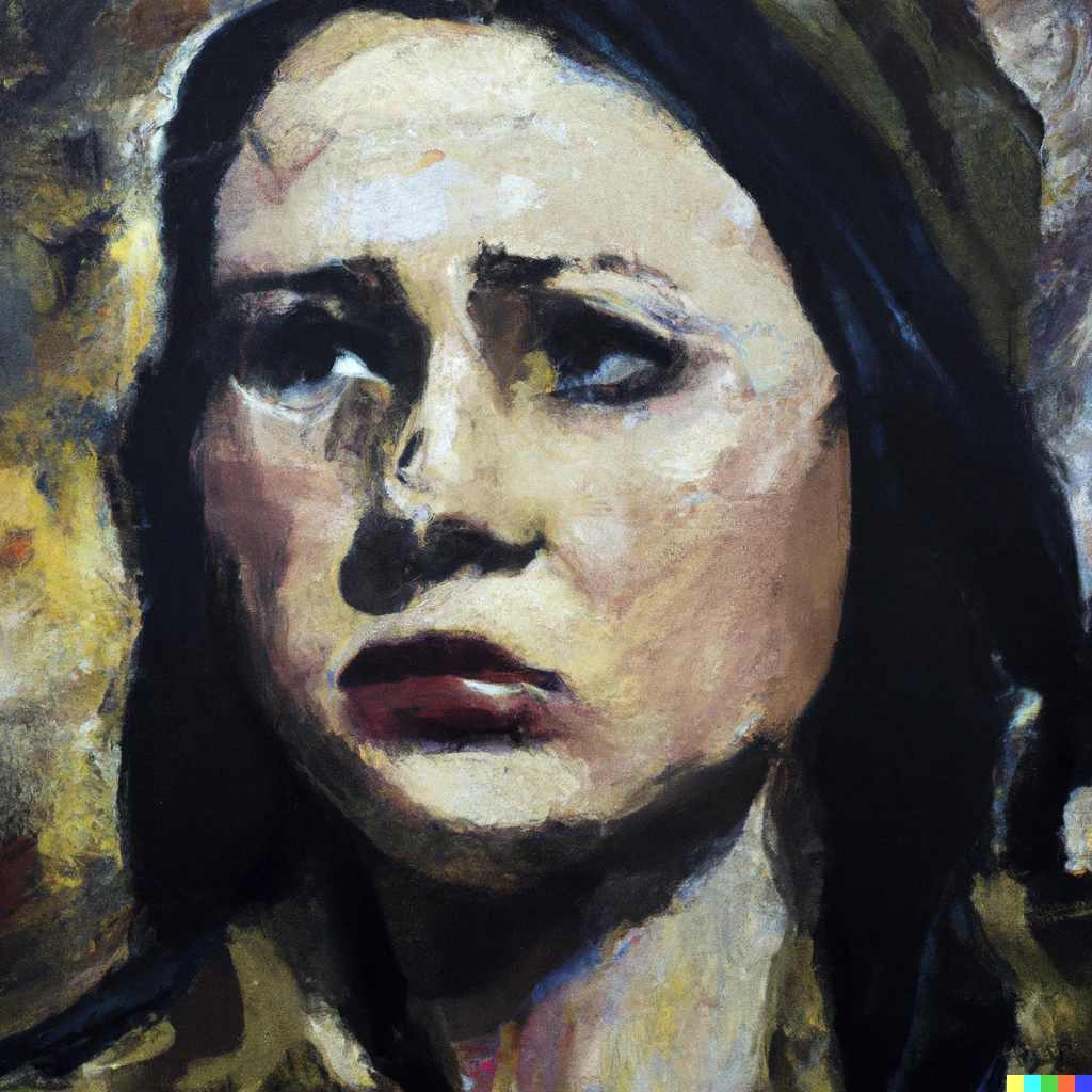 Prompt: world war 2 effect on women, oil painting