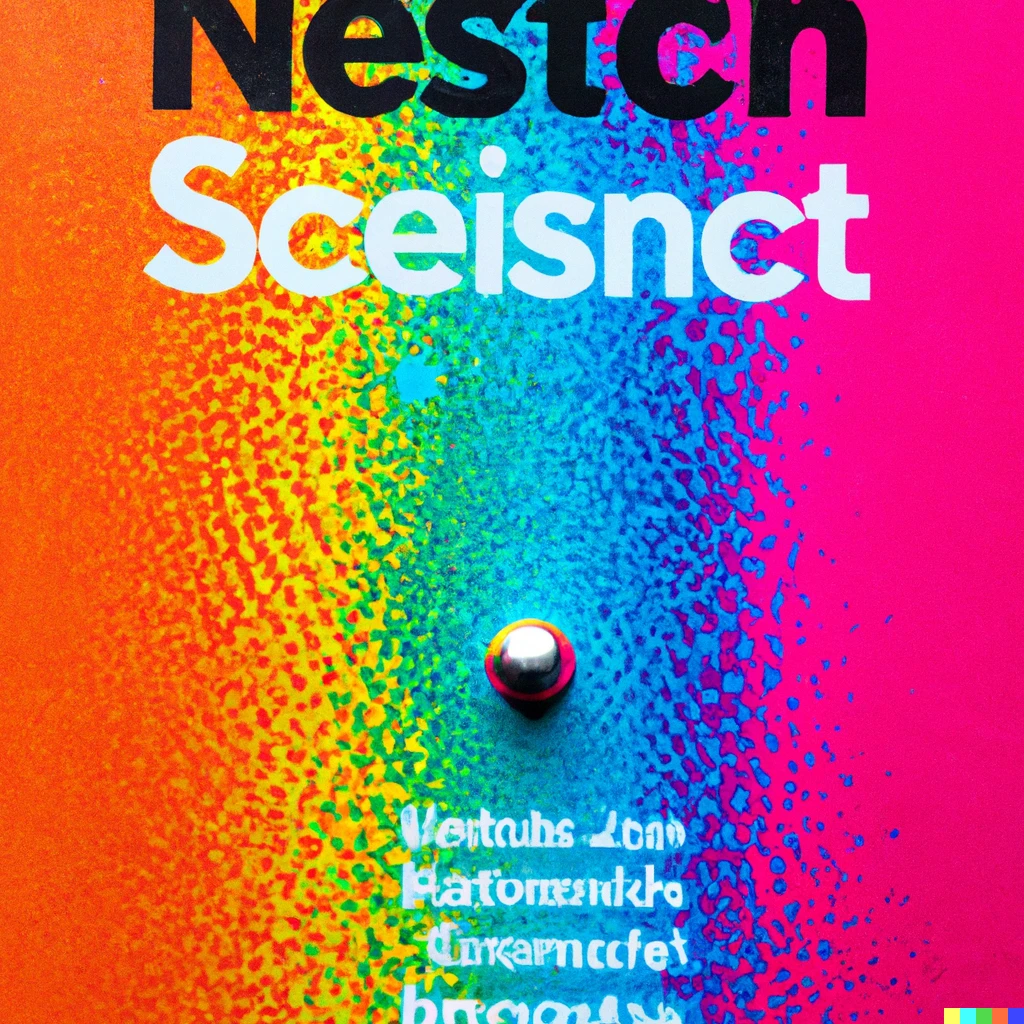 Prompt: New Scientist magazine cover 