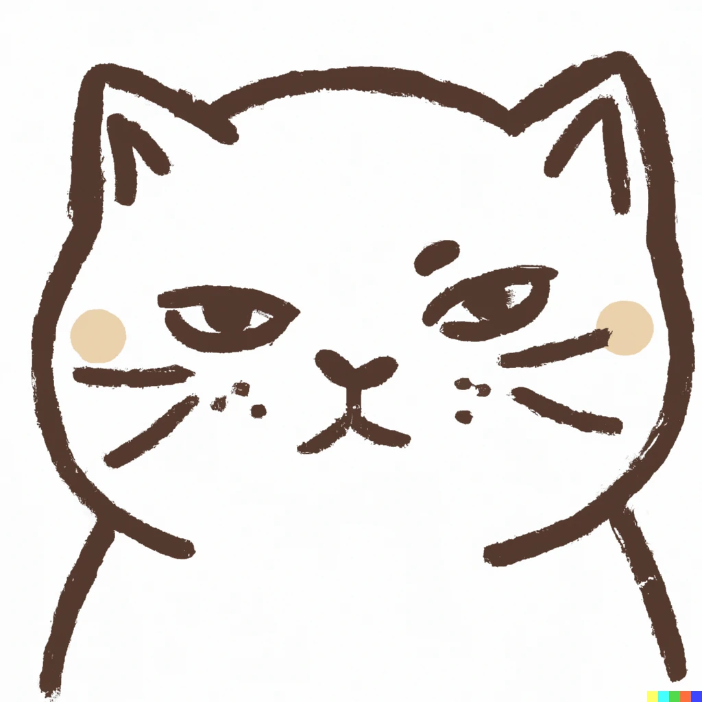 Prompt: The twitter profile picture of a cat that has many followers
