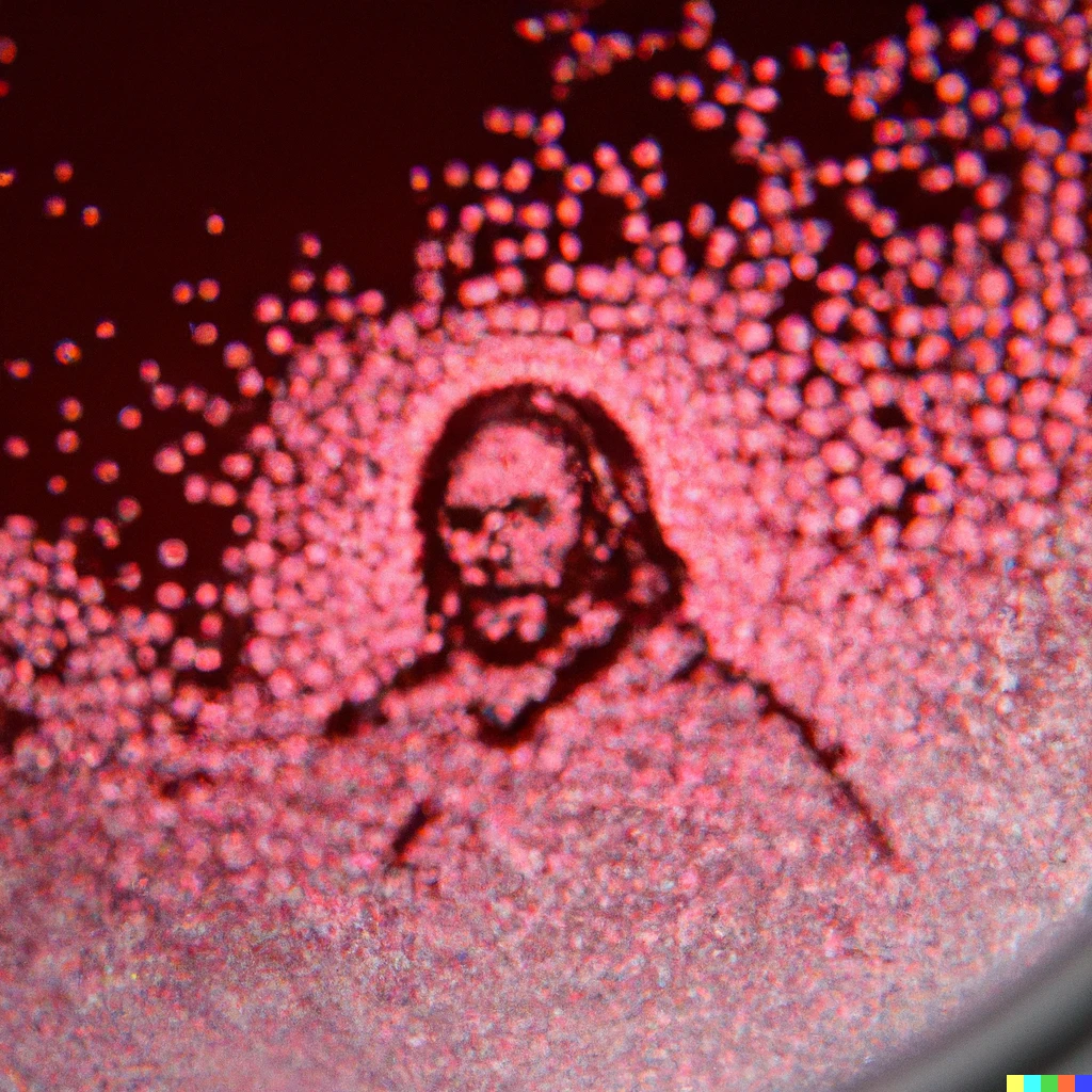 Prompt: the likeness of jesus appearing on a sodium crystal under HRTEM