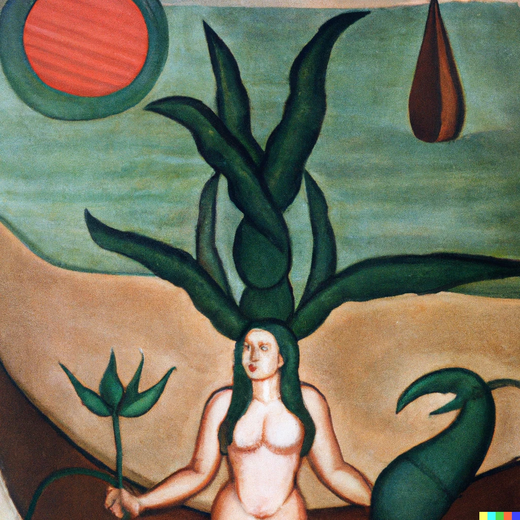Prompt: The Brith of Venus as painted by Diego Rivera