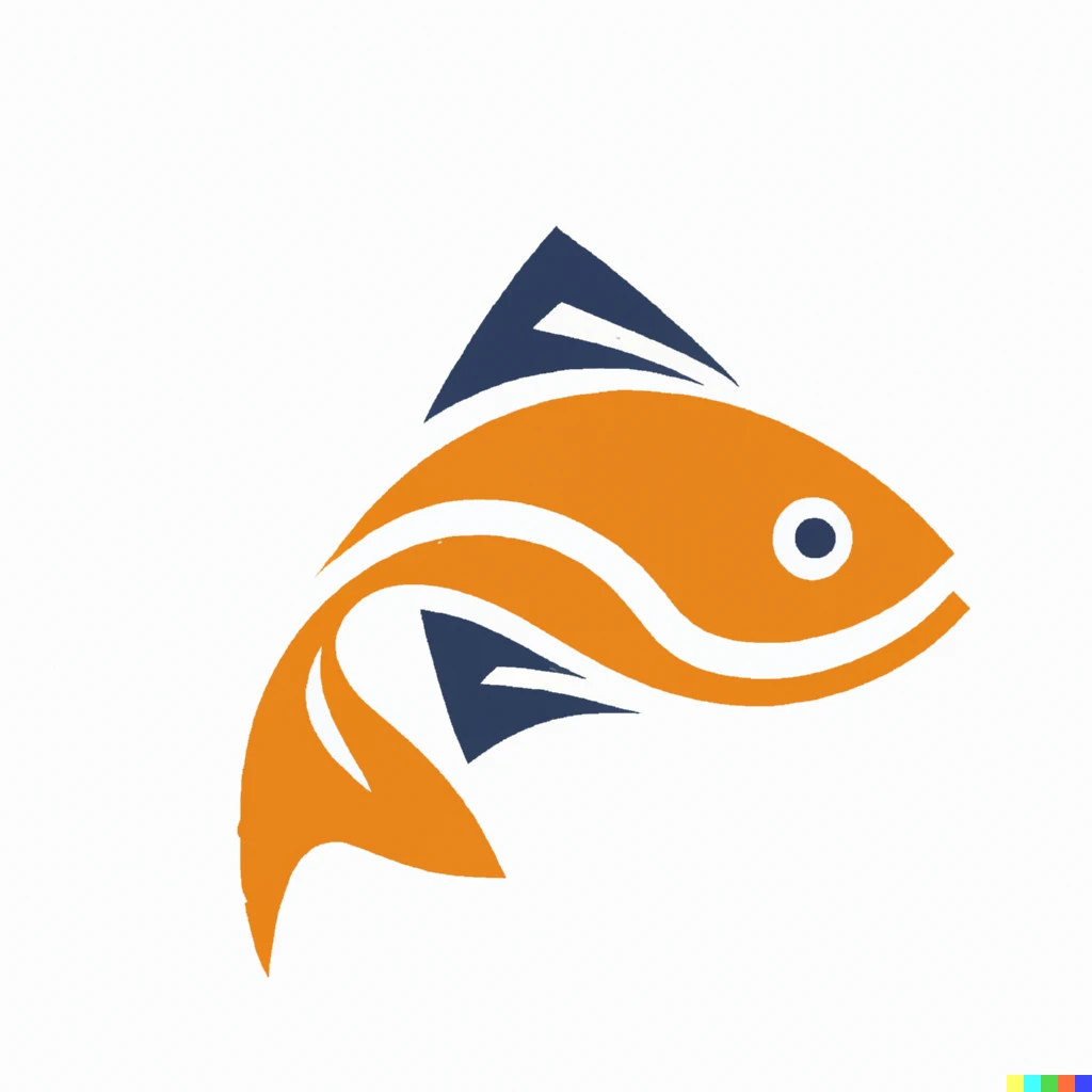 Prompt: Fish Logo