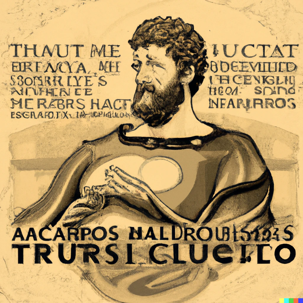 Prompt: Marcus Aurelius stoic meditations on the world current events