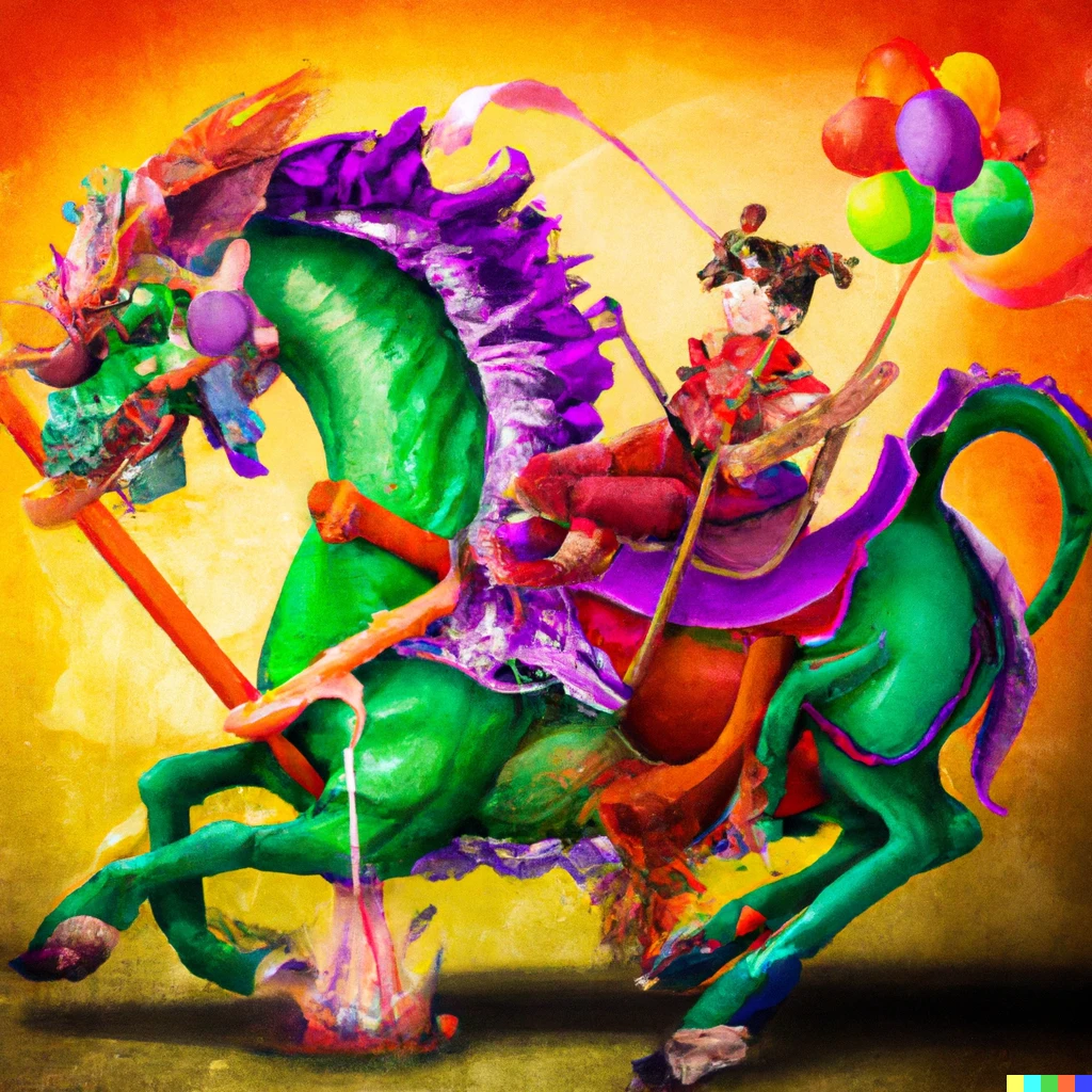 Prompt: air happiness only joy colour bollywood party mexican chinese dragon high detail photo realistc post apocaliptic