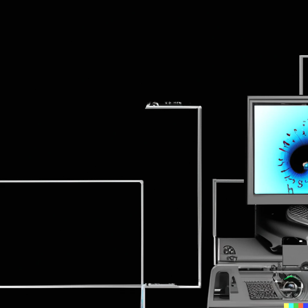 Prompt: The Mandelbrot set themed computer desktop