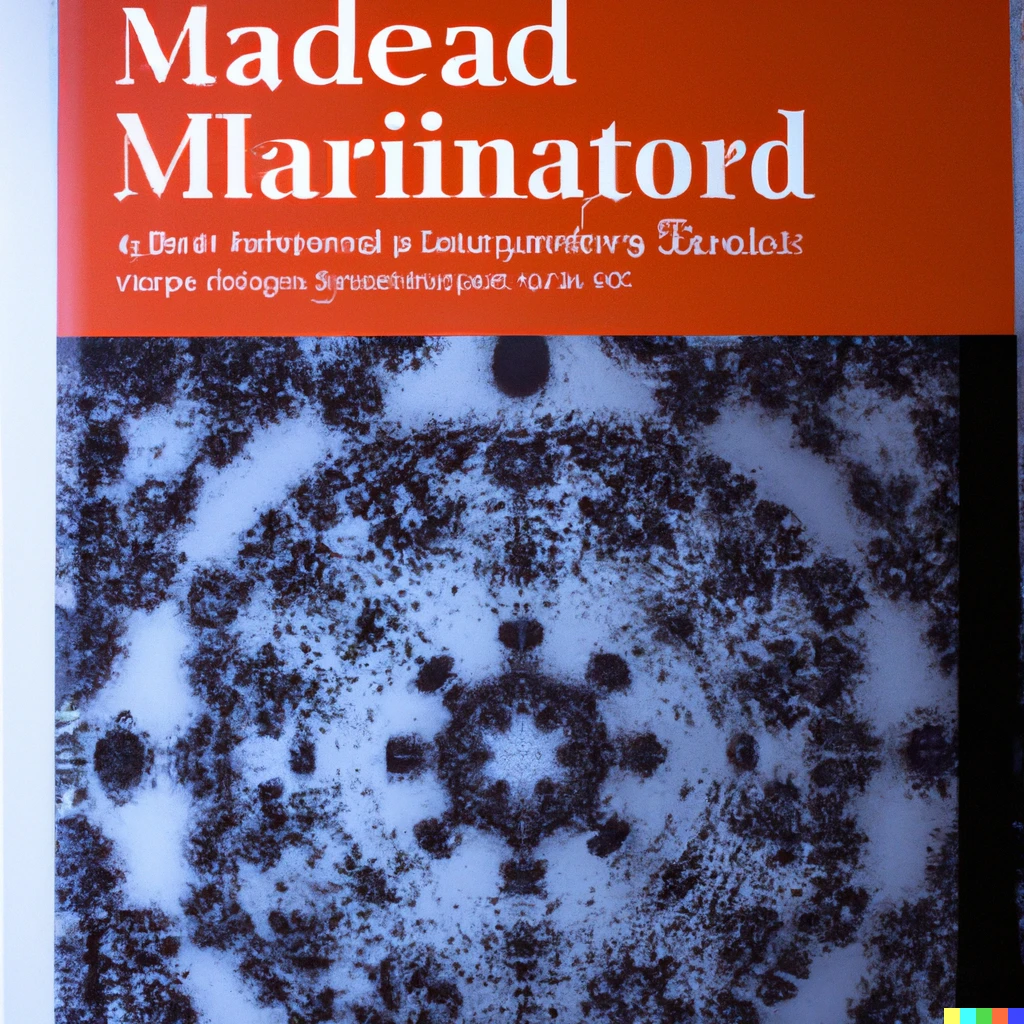 Prompt: A magazine about the Mandelbrot set