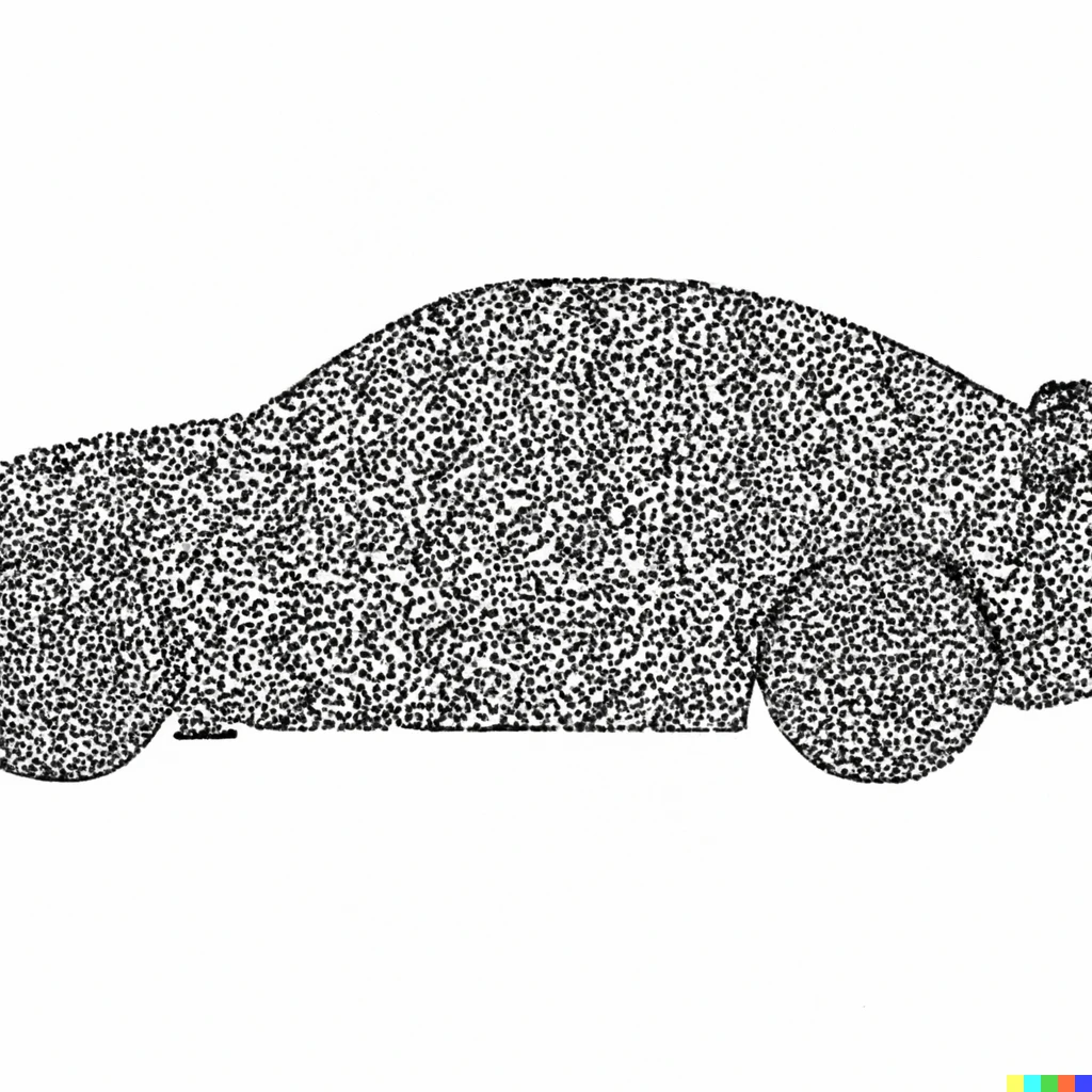 Prompt: Car inspired by the Mandelbrot set