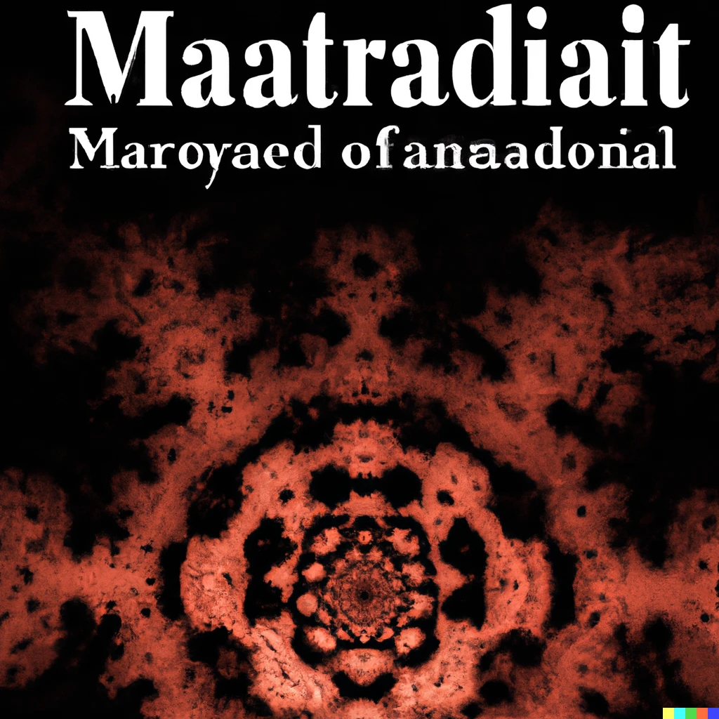 Prompt: A magazine about the Mandelbrot set