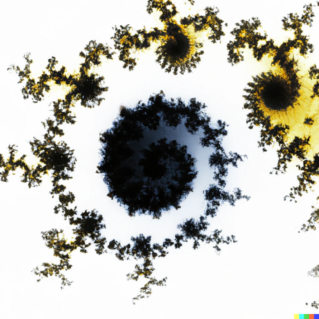 Prompt: 3d render of the Mandelbrot set used as a stock photo