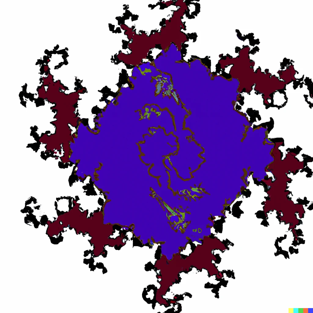 Prompt: The Mandelbrot set's profile picture on Twitter