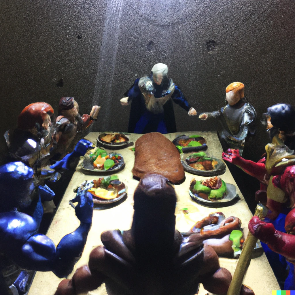 Prompt: The Last Supper, Marvel’s The Avengers