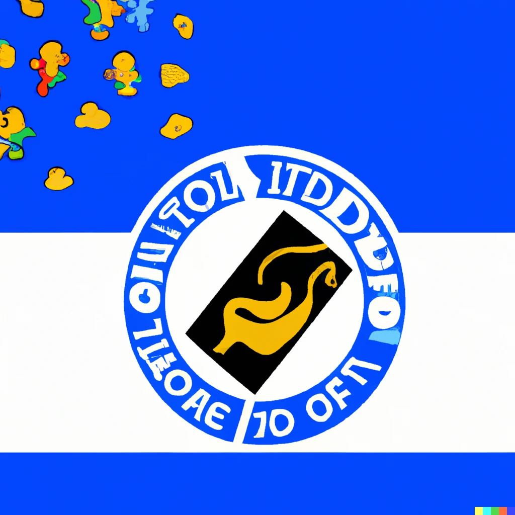 Prompt: The flag of an autistic micronation in Idaho.