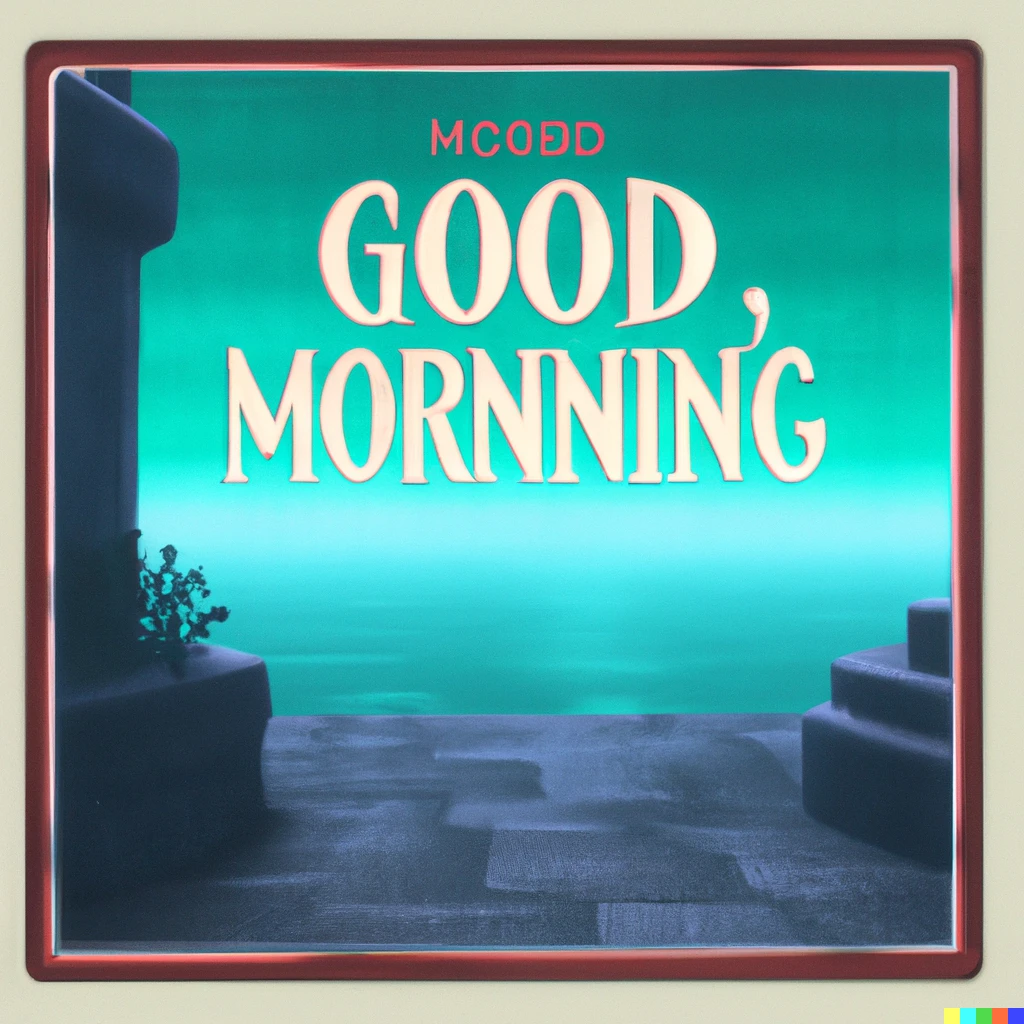 Prompt: Good Morning, in style of PC adventure game Myst