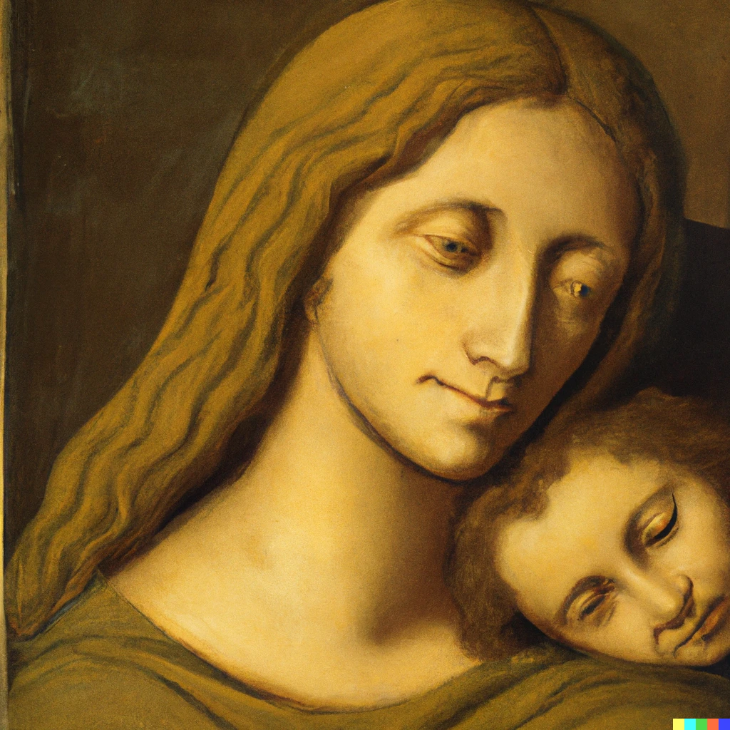 Prompt:  Mother, by Botticelli