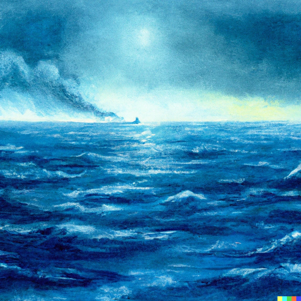 Prompt: Seascape in the style of aivazovsky