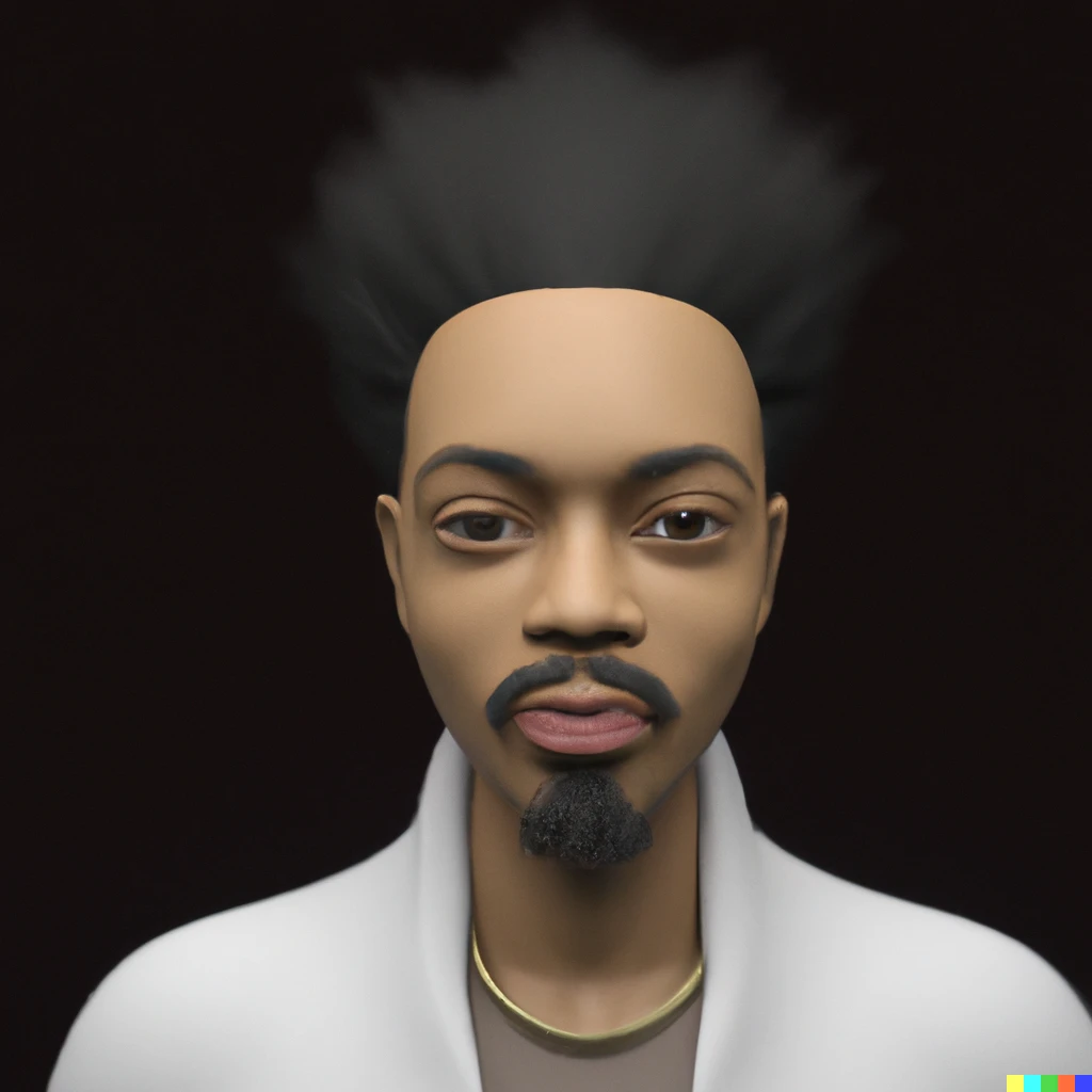 Prompt: A 3D Render of Abel Makkonen Tesfaye