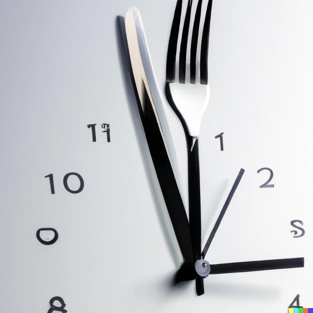 Prompt: The time cutlery