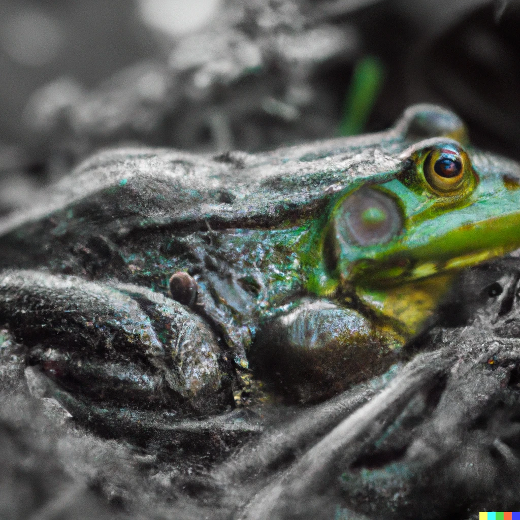 Prompt: A frog's life | 704