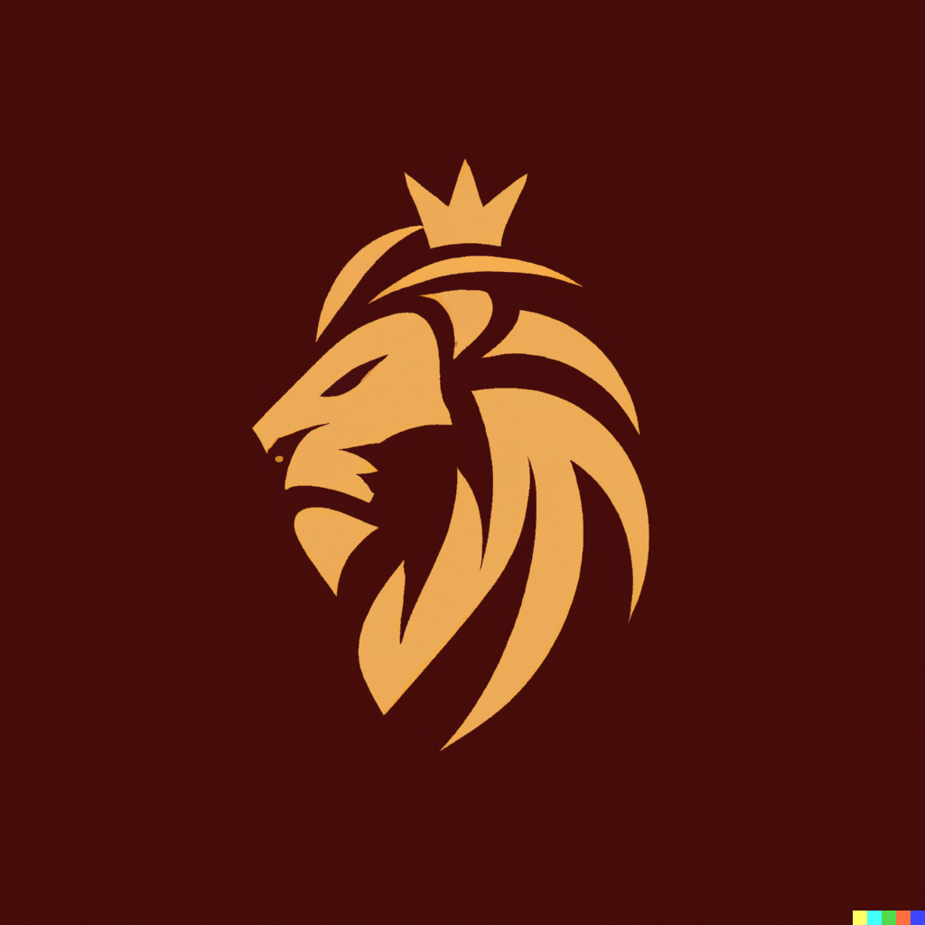 Bryan × DALL·E 2 | Lion logo vector art dribbble