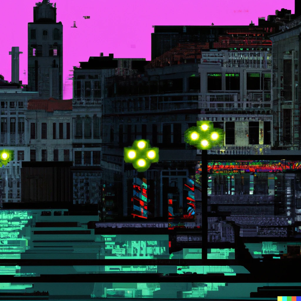Prompt: pixel art of cyberpunk Venice, extremely detailed, wallpaper, 4k