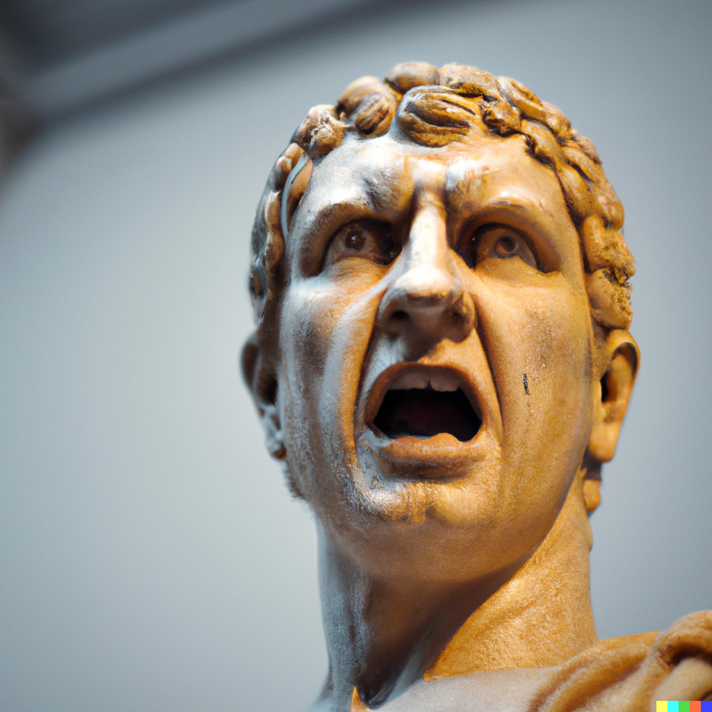 rundy-dall-e-julius-caesar-extremely-angry-a-statue-from-ancient