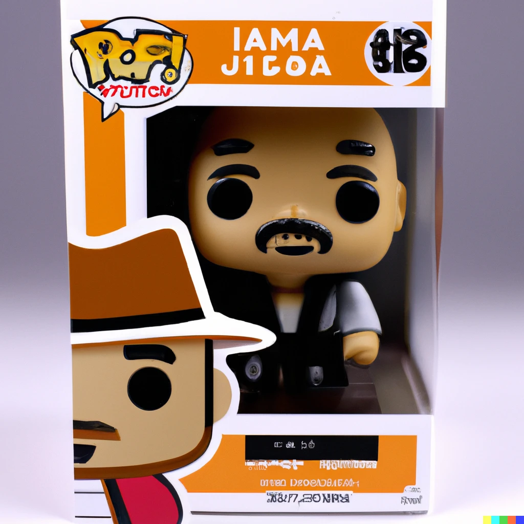 Prompt: FUNKO POP OF JOE MAMA