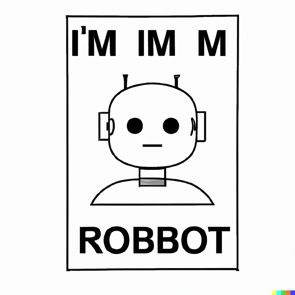 Prompt: proof for I'm not a robot