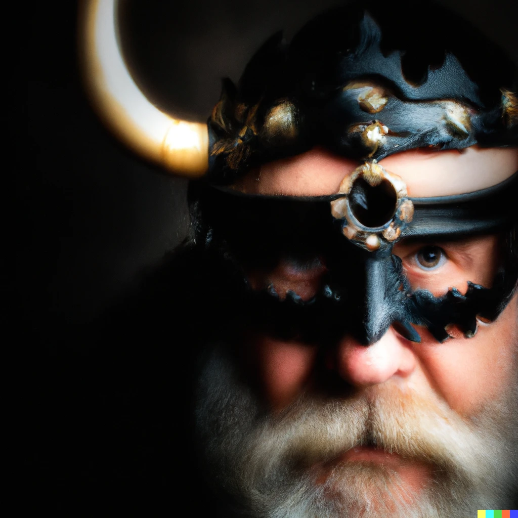 Prompt: Odin norse God portrait photograph