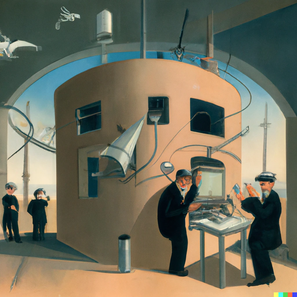 Prompt: "Security operations center investigating customer incident” by Salvador Dalí