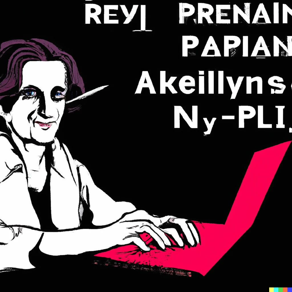 Prompt: Ayn Rand hacking on a Perl script | 333