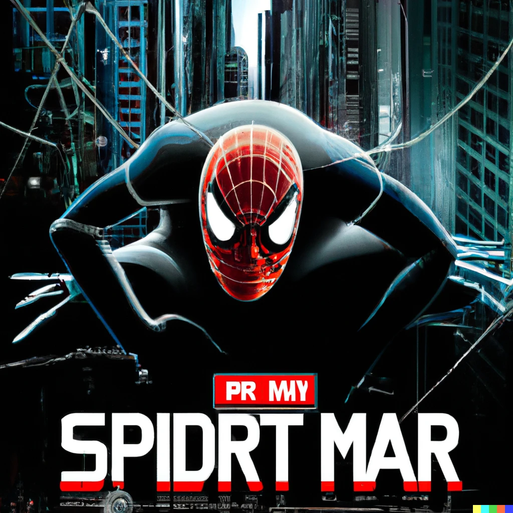 Prompt: Spider-man directed by Martin Scorsese, movie poster