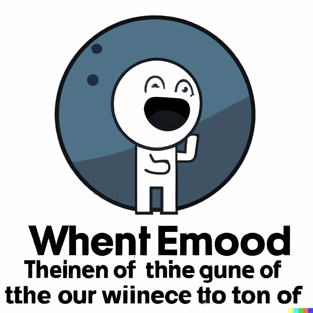 Prompt: when you find out you've been selected to go to the moon, emoji