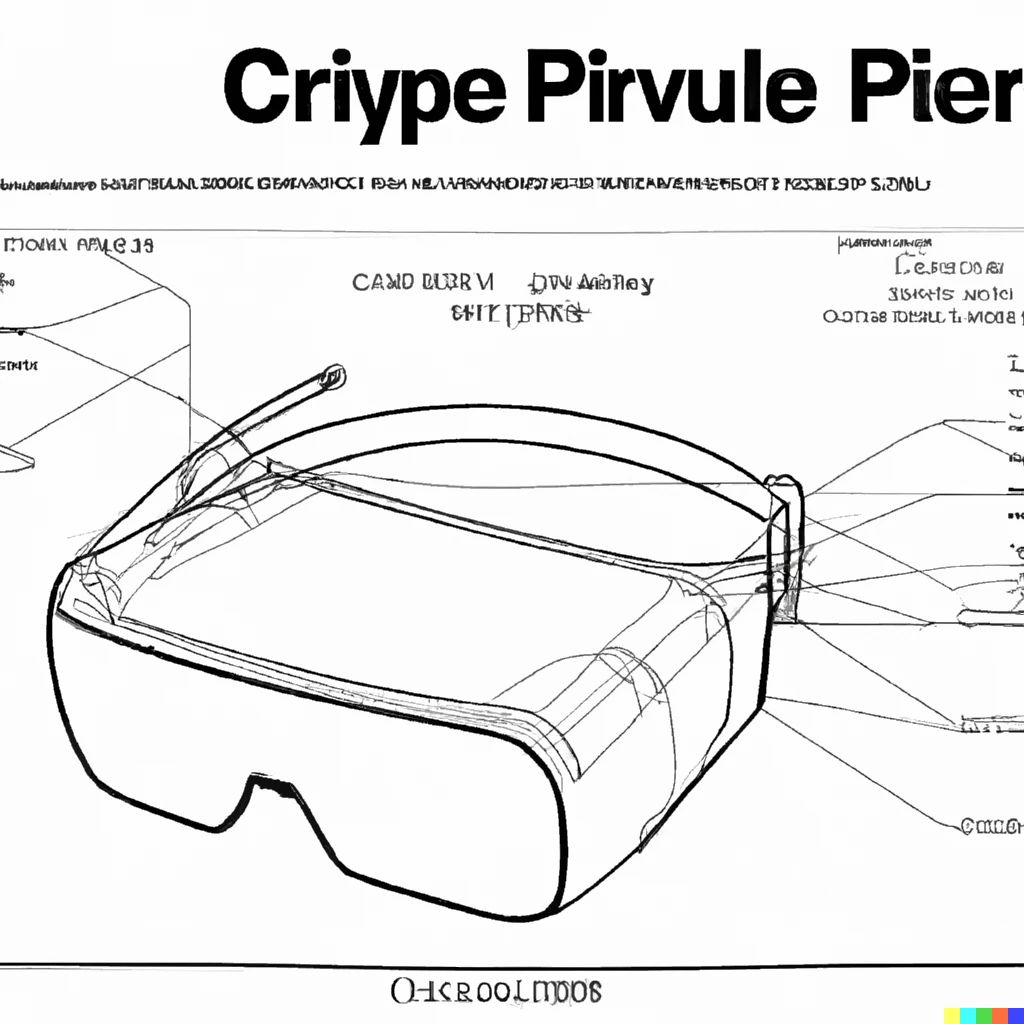 Prompt: "Blueprint for VR developed by Apple"