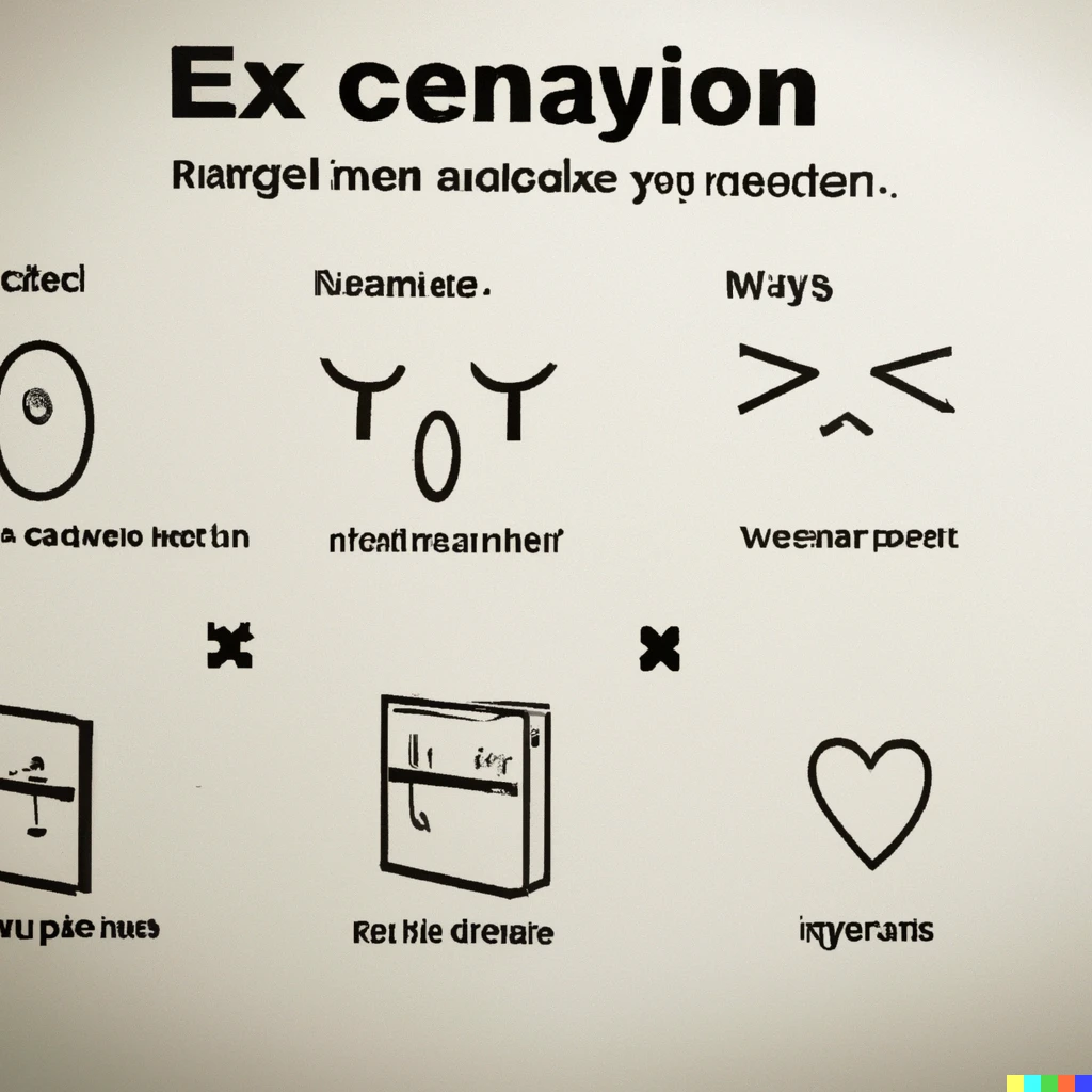 Prompt: "IKEA instructions for expressing emotion in a healthy way"