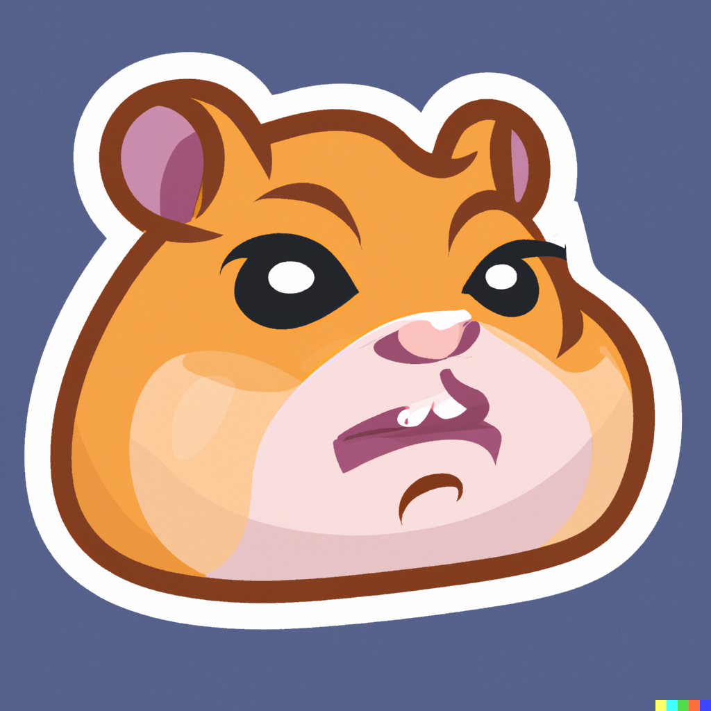 DALL·E | A hamster making the 