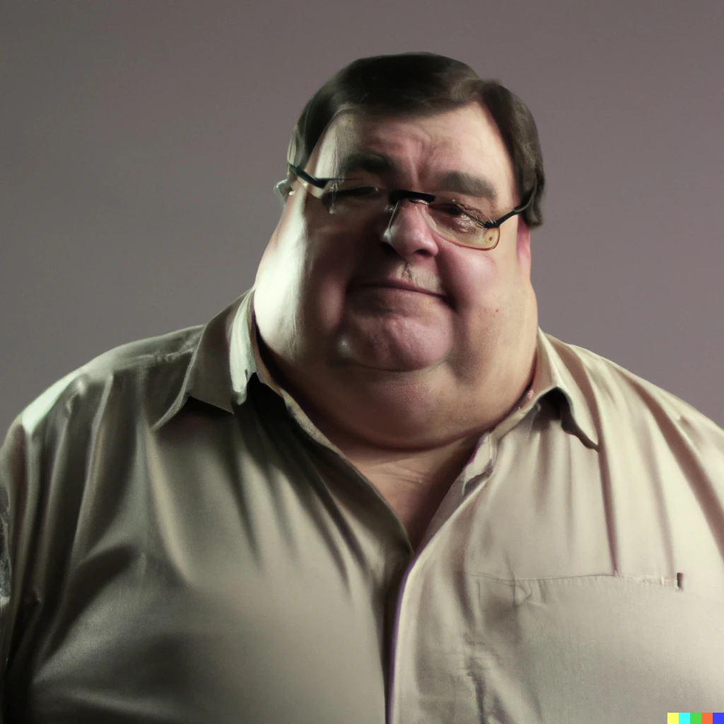 Prompt: peter griffin if he was a real person in the Sopranos, 8K, realistic, studio photo