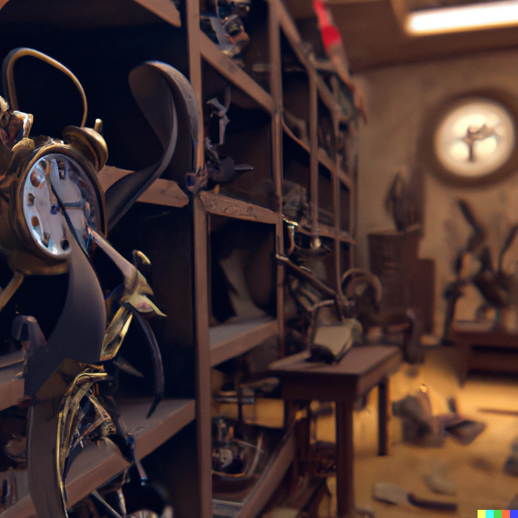 Prompt: in game collectibles for open world rpg steampunk setting (unreal engine )