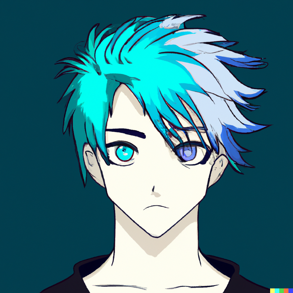 dall-e-a-boy-with-cyan-hair-and-eyes-in-manga-style