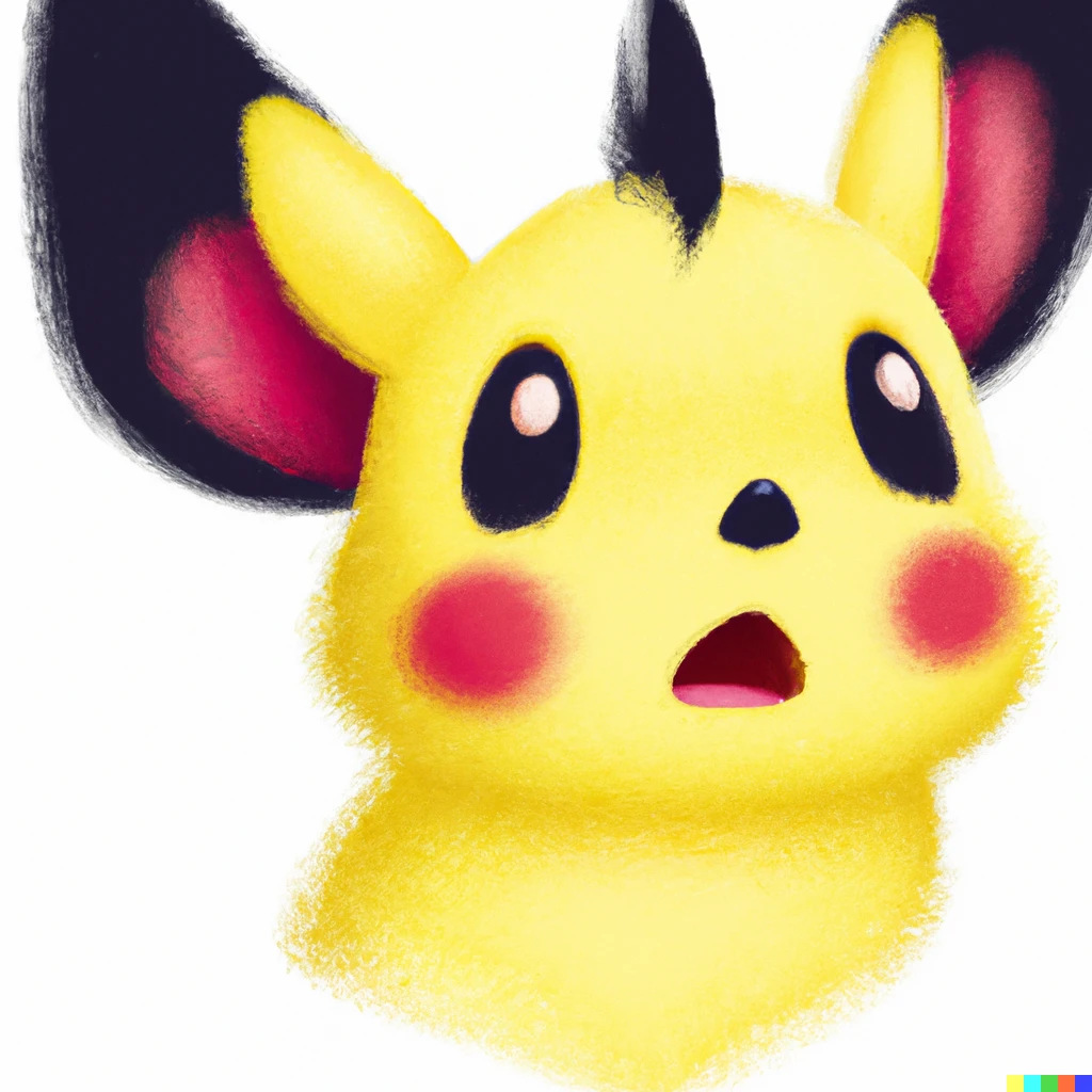 Prompt: Pikachu in Disney's painting style