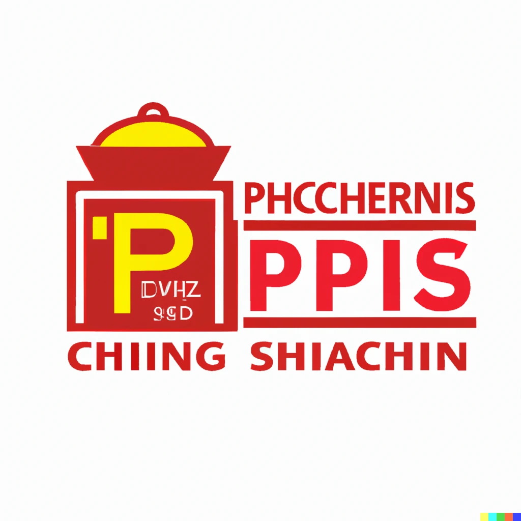 Prompt: Philippine Science High School fast food chain logo